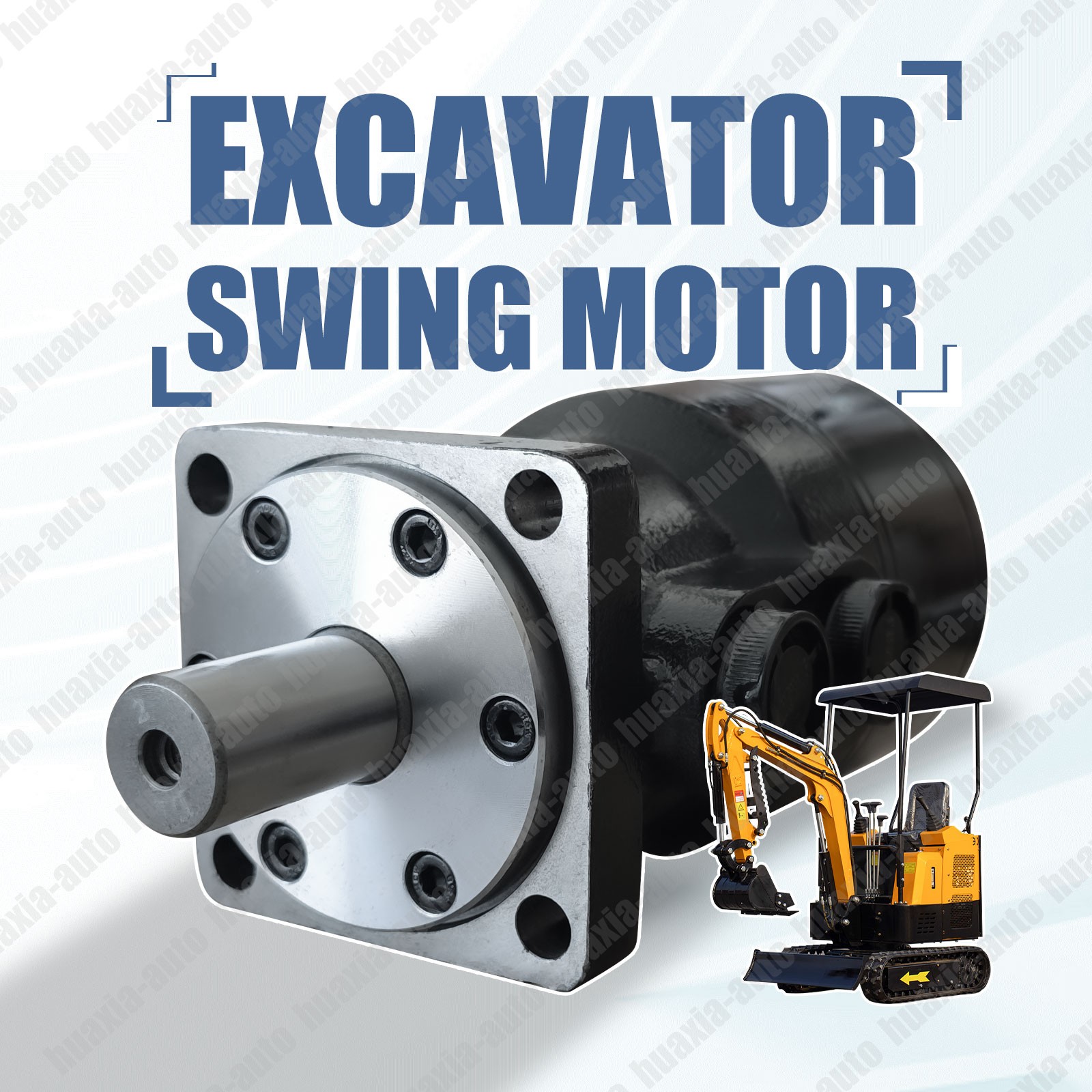 Chinese 1 Ton Excavator Swing Motor