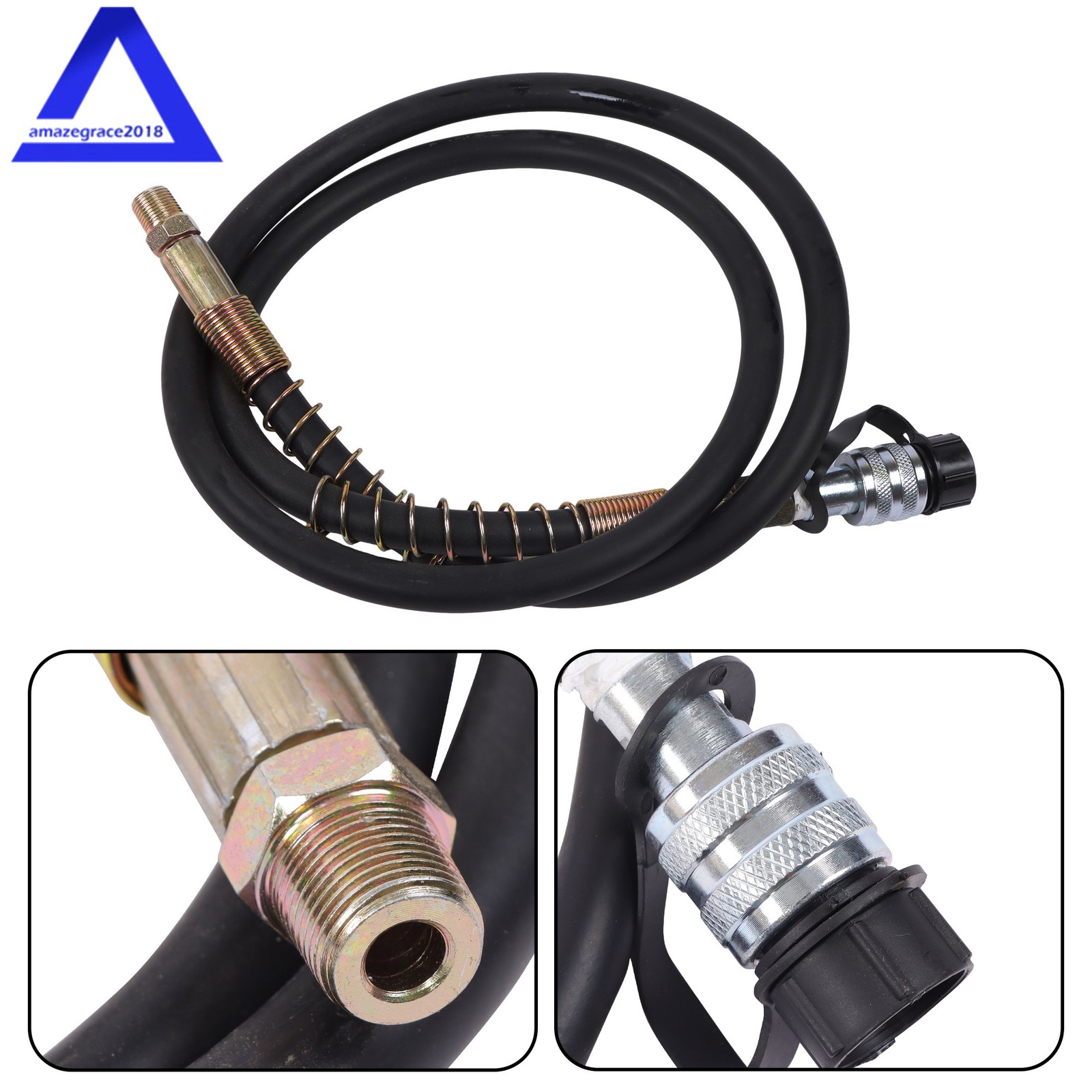 Electric Hydraulic Pump Single Acting Oil Pump 10000 PSI 750W 8L Solenoid Valve
