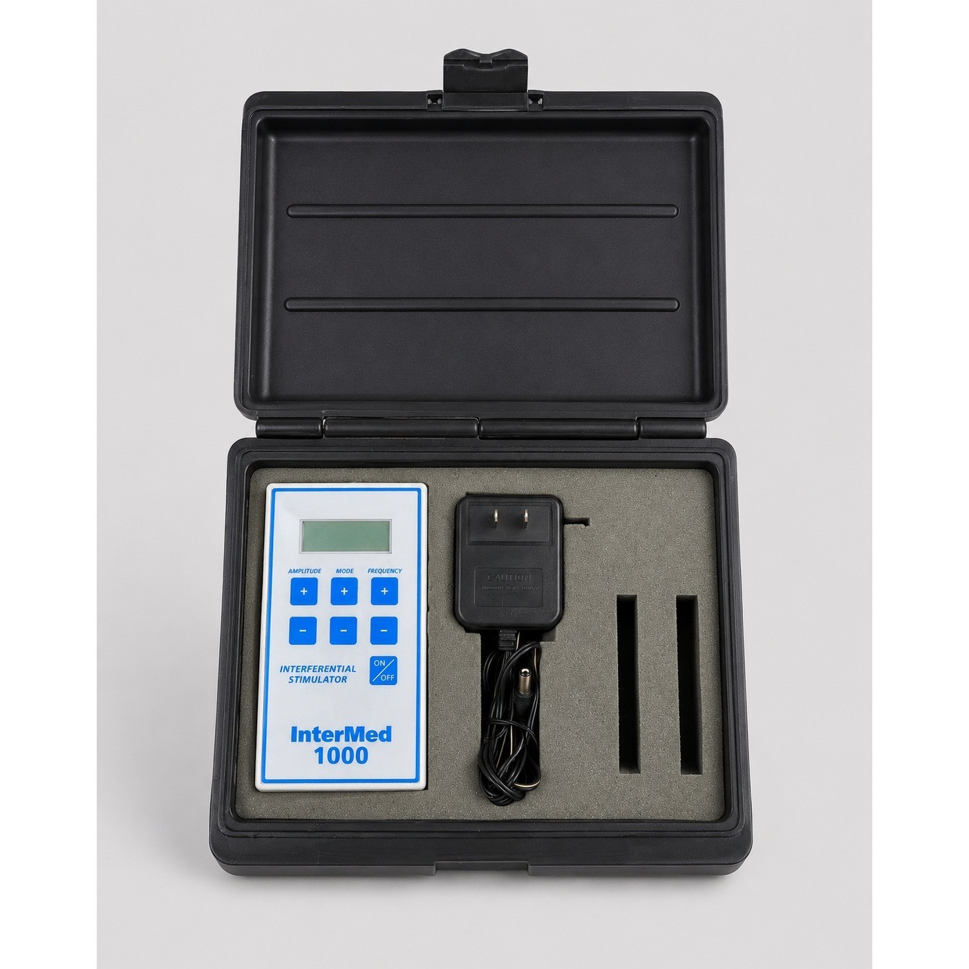 InterMed 1000 Interferential Stimulator Portable Kit with Case and Accessories