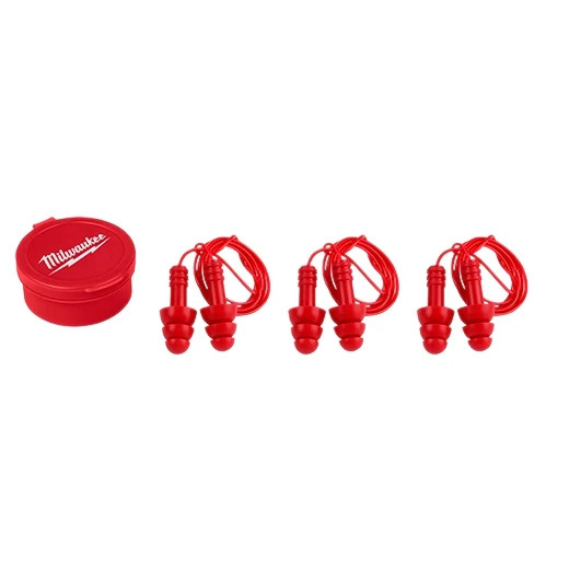 Milwaukee 48-73-3151 48-73-3151 3PK CRD Reuse Earplugs