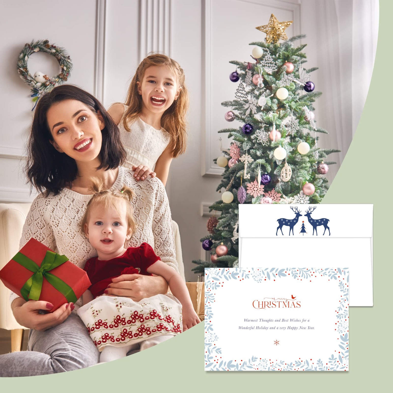 1000 Pack White A2 Envelopes Self Seal Goefun Printable 4.375X5.75 Envelopes