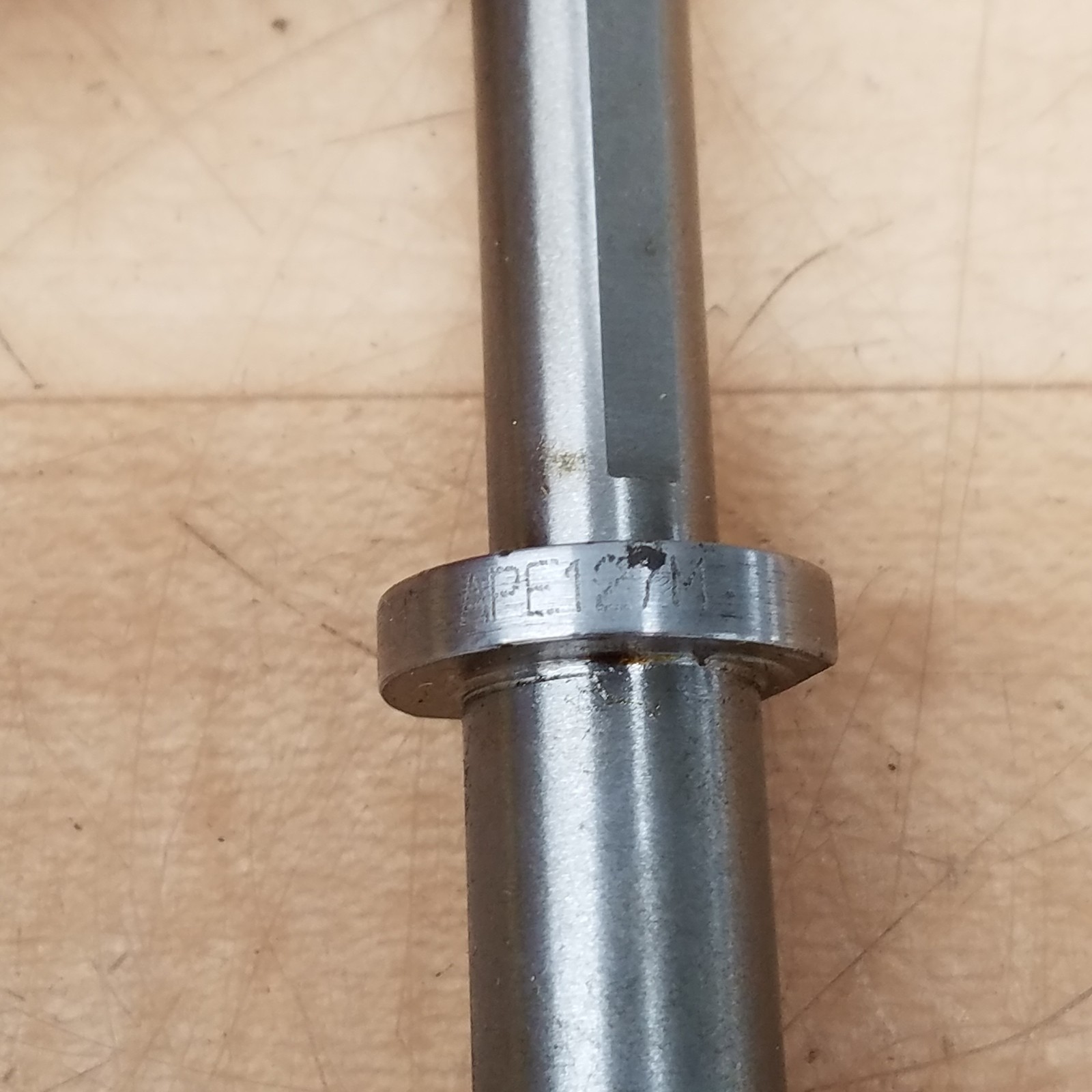 NAAM APE127M Locating Pin, 5/8″ Base OD, 1/2″ Shaft OD, 4.600 OAL – USED