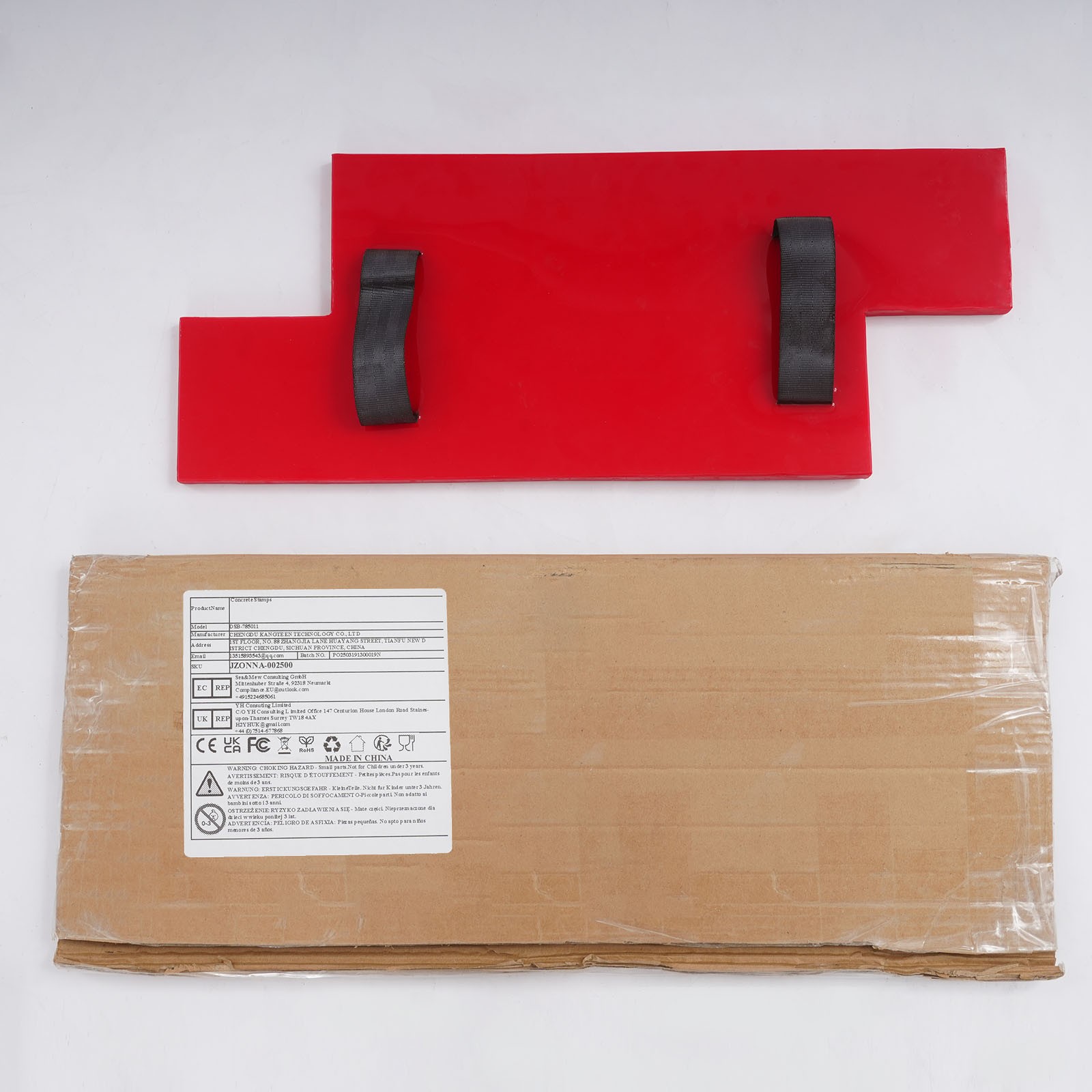 Concrete Stamp Mat Concrete Texture Mat Decorative Concrete Stamp 23.62*9.45 in