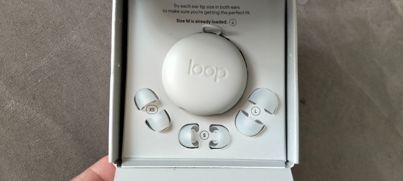 Loop Engage 2 Ear Plugs – Clear – Noise Reduction Rating 8. New/Open Box
