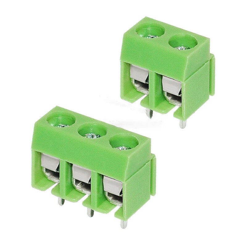 2/3 Pin 5.0mm Pitch PCB Mount Screw Terminal Block Connector 250V/8A KF126