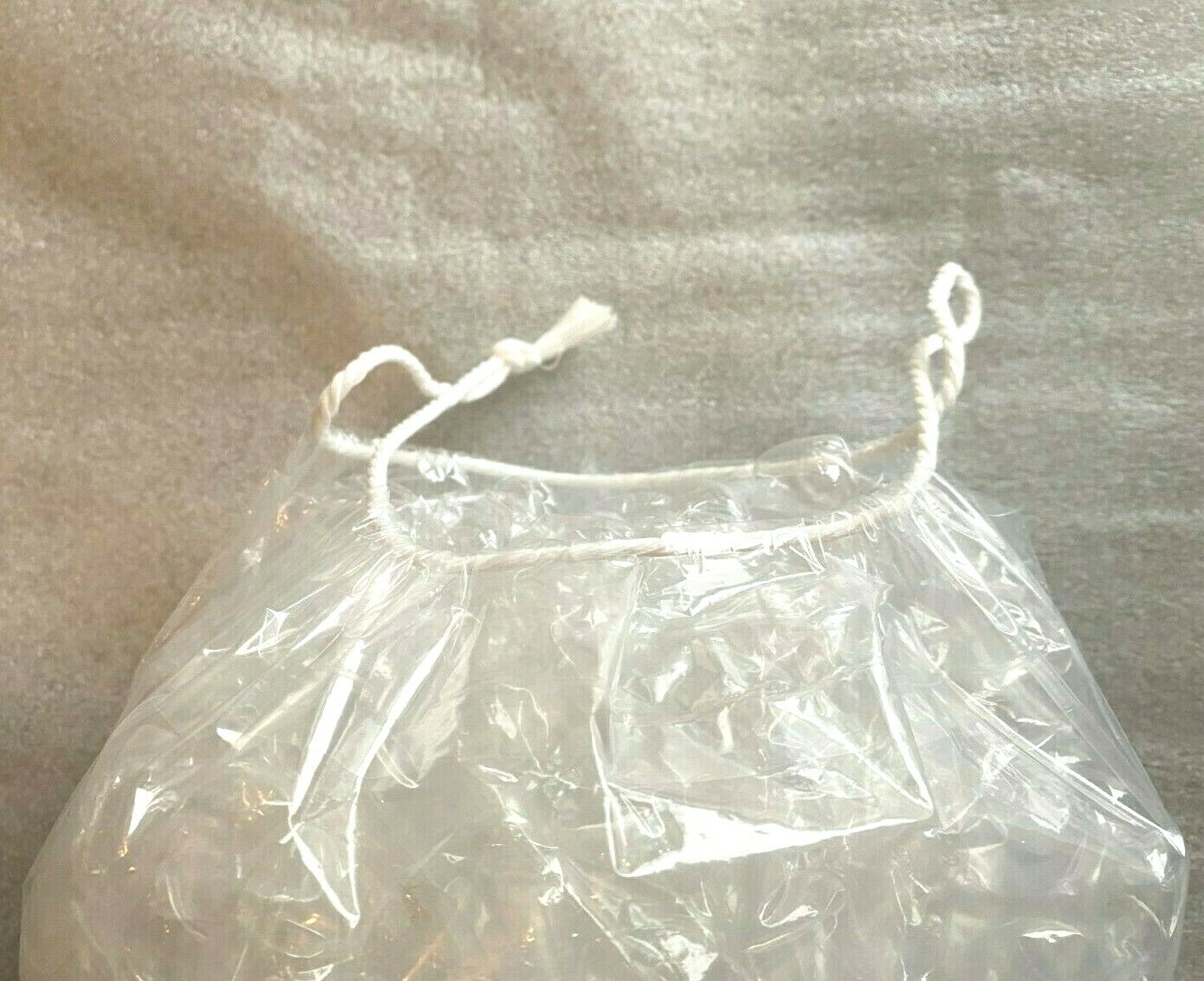 250 Commercial CRYSTAL 20 LB LBS Plastic Ice Bags With Drawstring High Quality