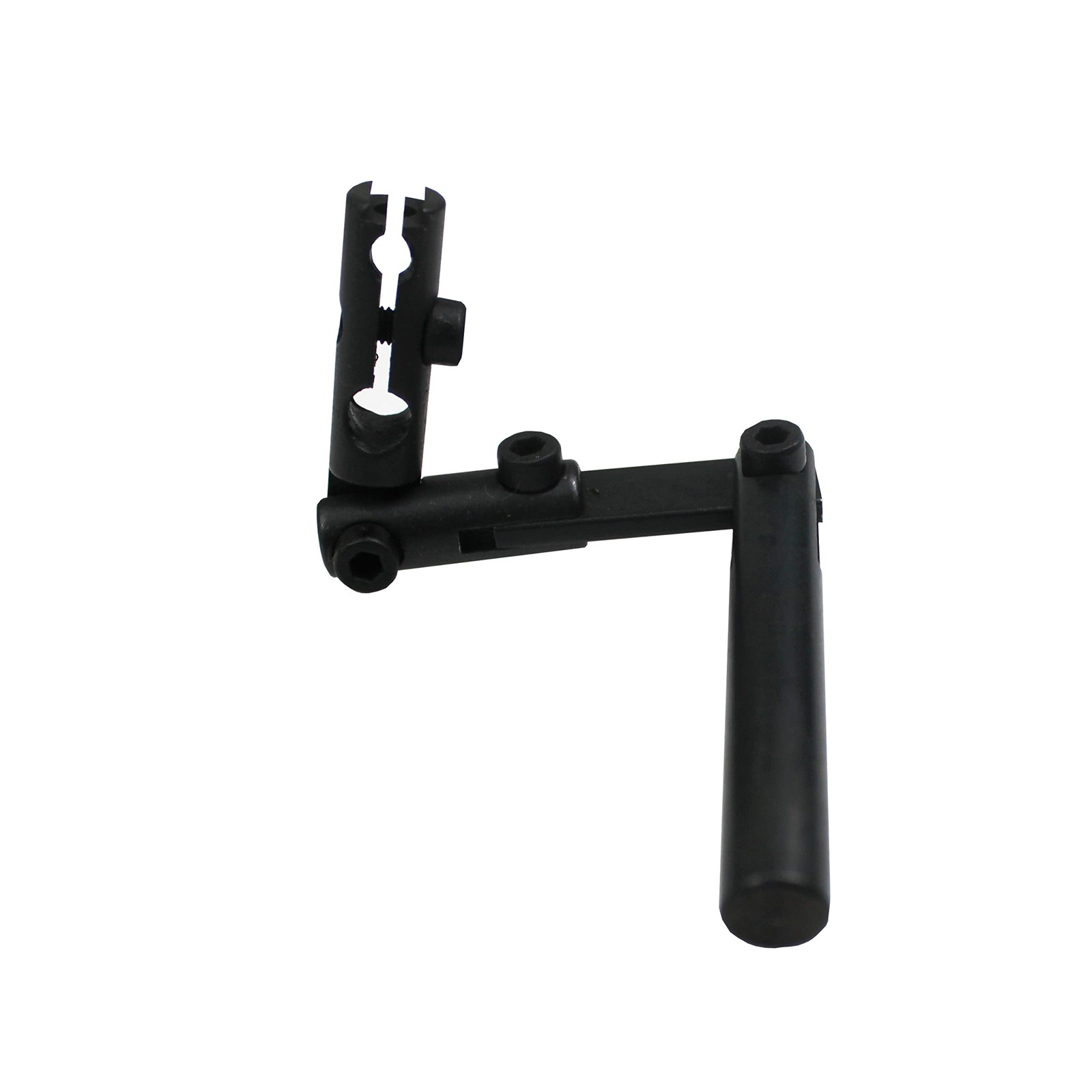 HFS(R Axial Axis Dial Indicator Holder Adjustable Arm 3 Pivot 5/32″, Black