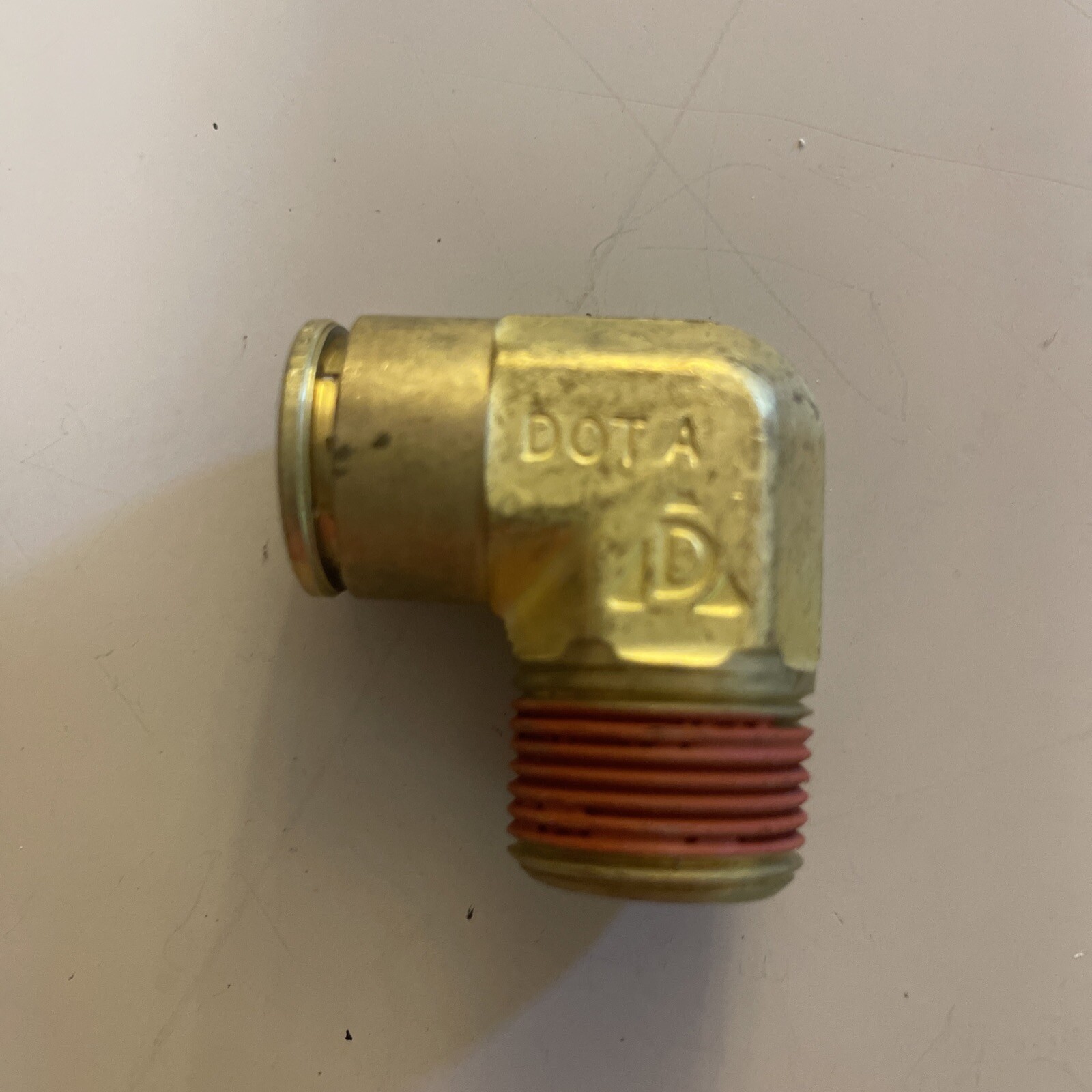 14 New Brass Elbows 3/4” x 3/4” NPT push in DOT 90degree