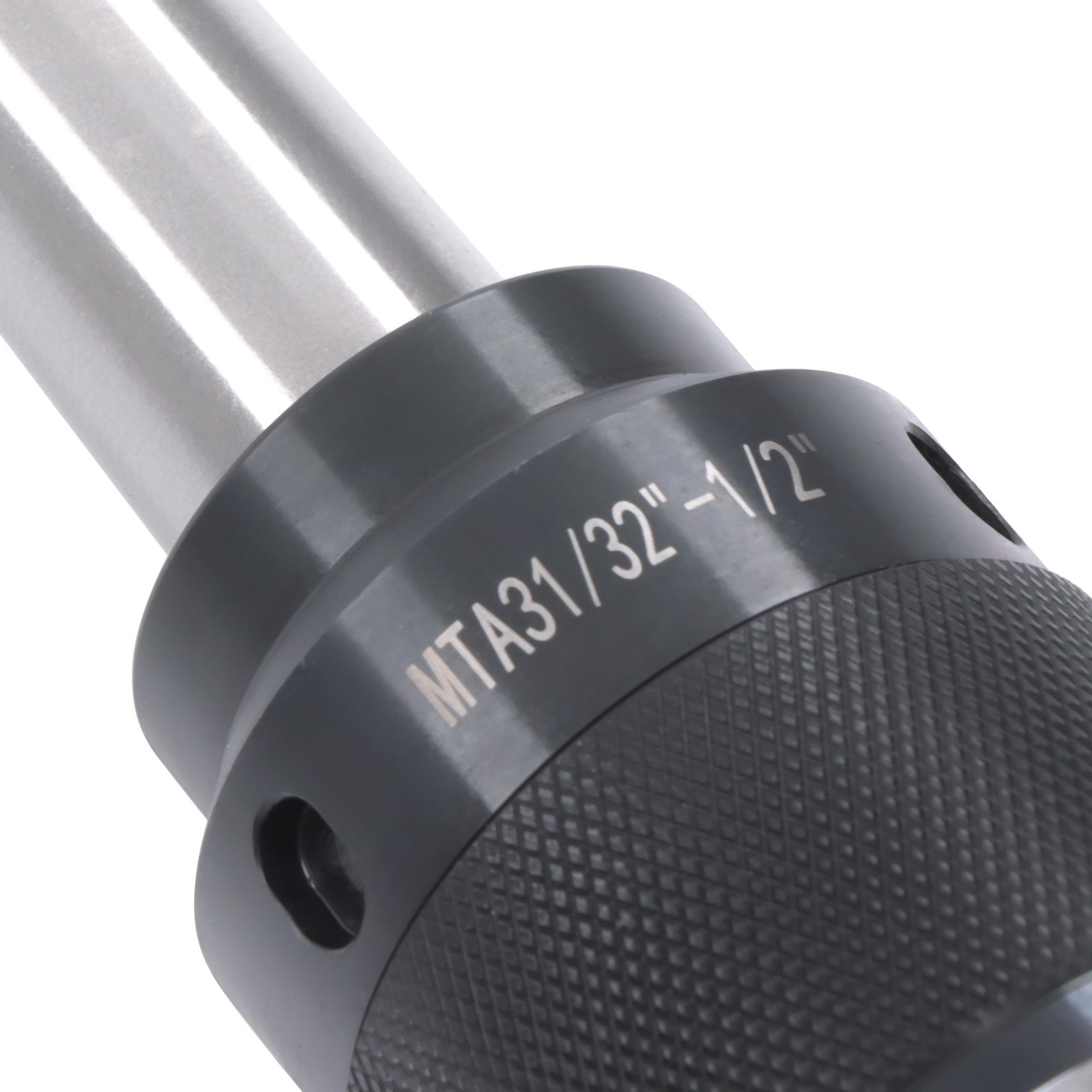 1/32″ – 1/2″ Capacity Keyless Drill Chuck with Taper MT3 Integral Shank Steel