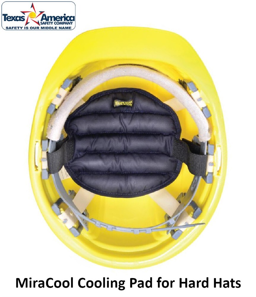 Miracool Hard Hat Cooling Insert Pad by Occunomix + Free Shipping!!