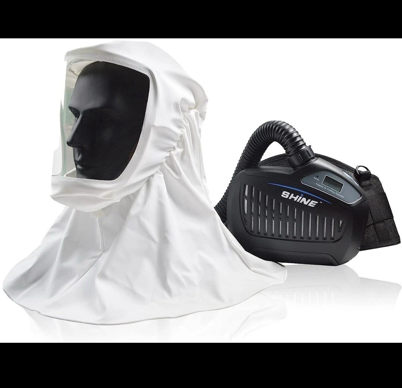 NEW SHINE Air Purifying Respirator, NIOSH Approved 3 Levels Airflow Control