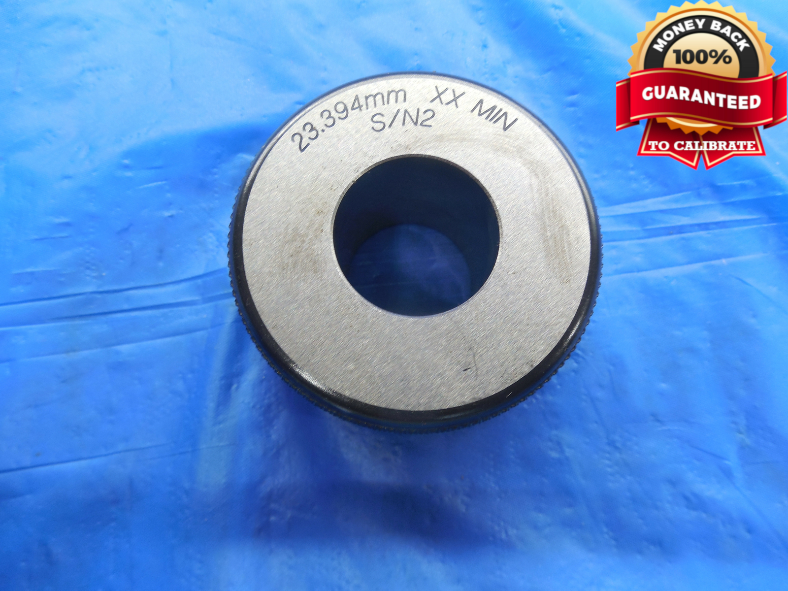 23.394 CLASS XX MASTER PLAIN BORE RING GAGE 23.000 +.394 OVERSIZE 23 mm .9210