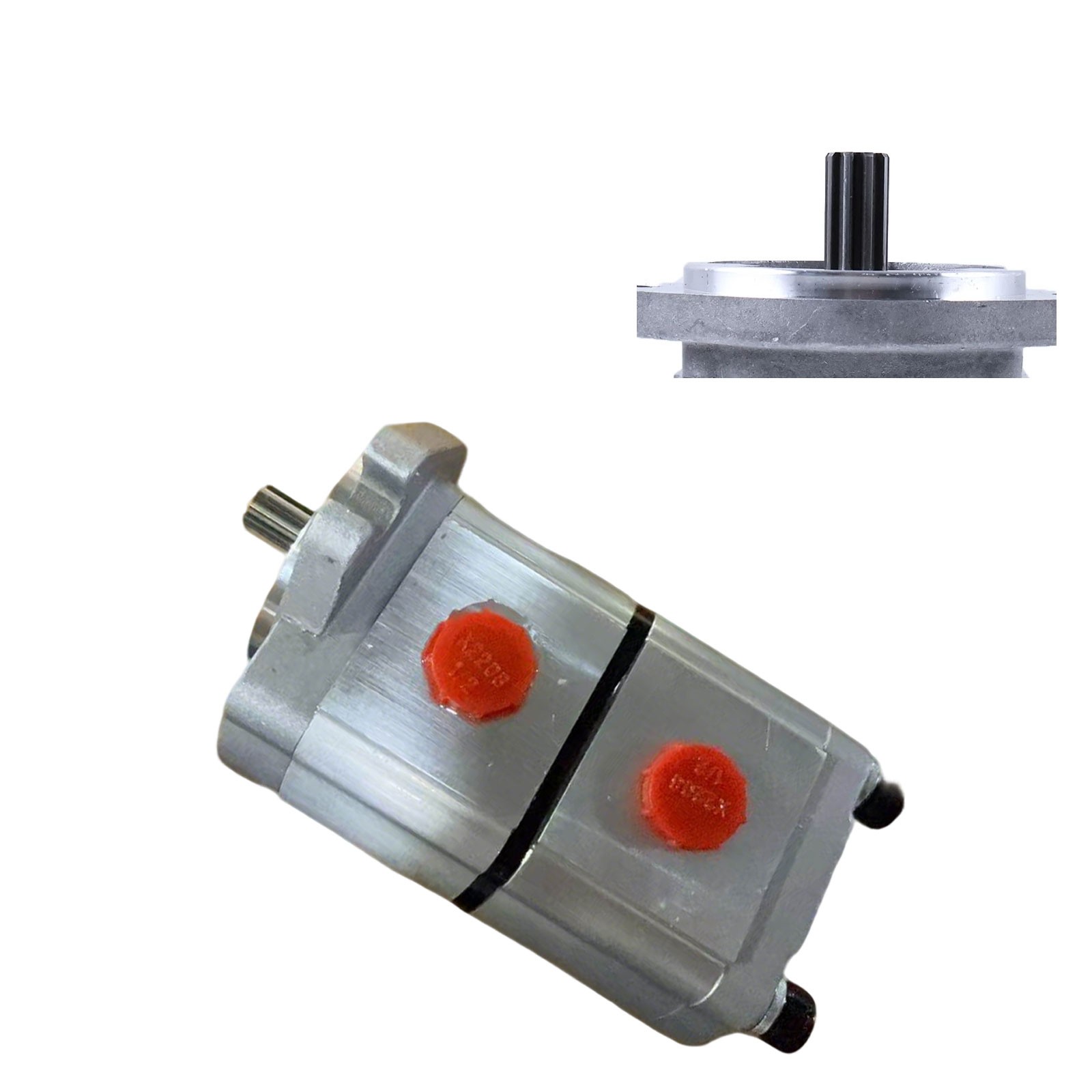 New PGP51088G3LP Two-Section Hydraulic Gear Pump for AGT Skid Steer Loader KTT23