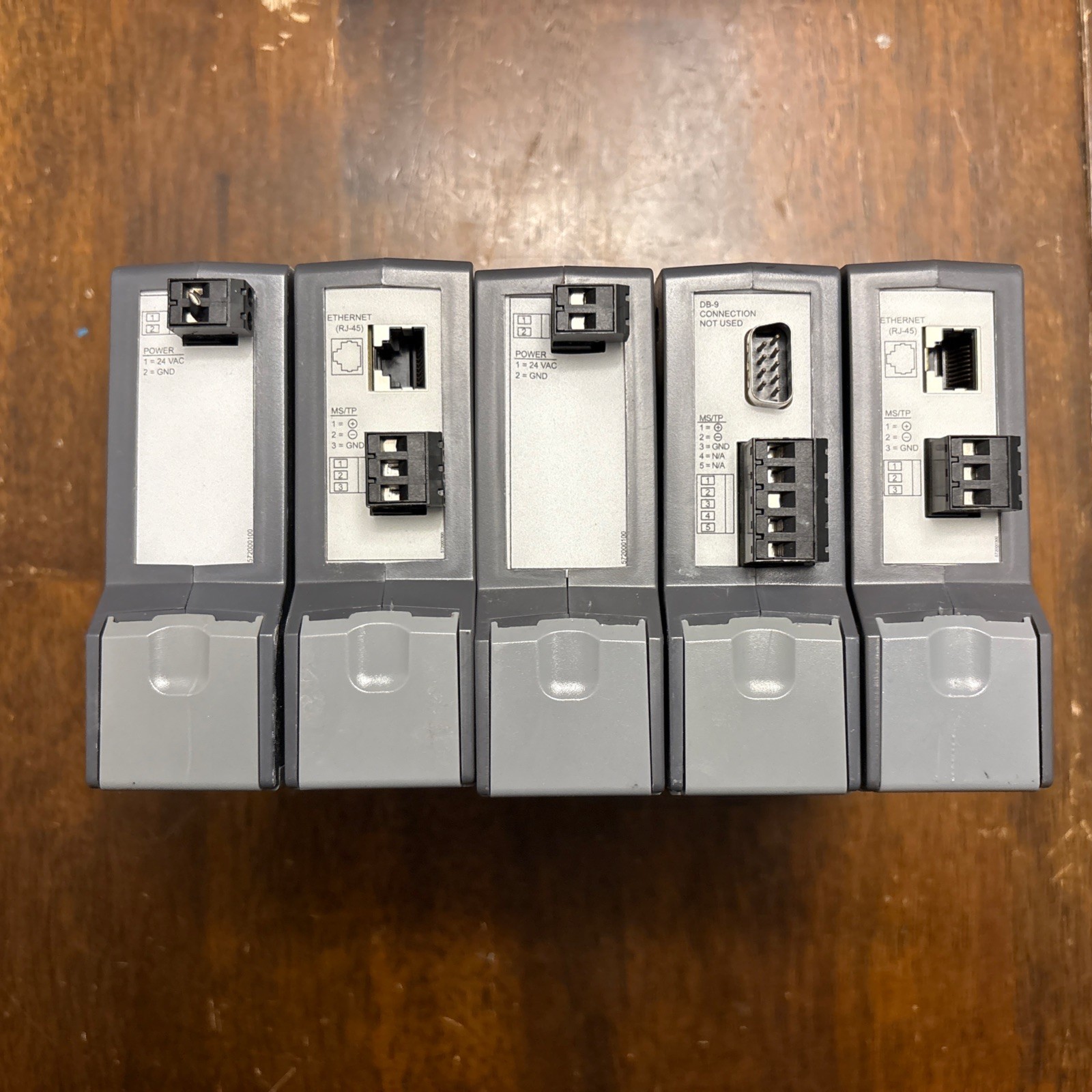 Alerton BCM -Power- Ethernet- MS/TP modules. Used in working condition. Set of 5