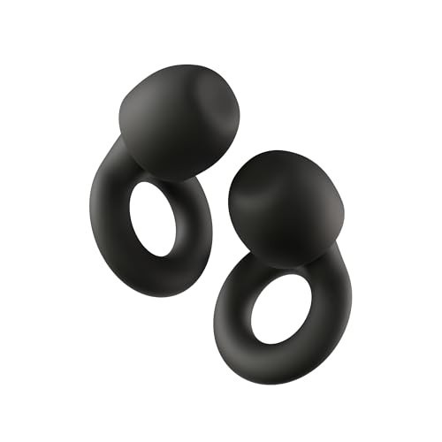 Ultra-Comfy Reusable Noise-Reducing Ear Plugs 24dB for Sleep, Travel & Focus