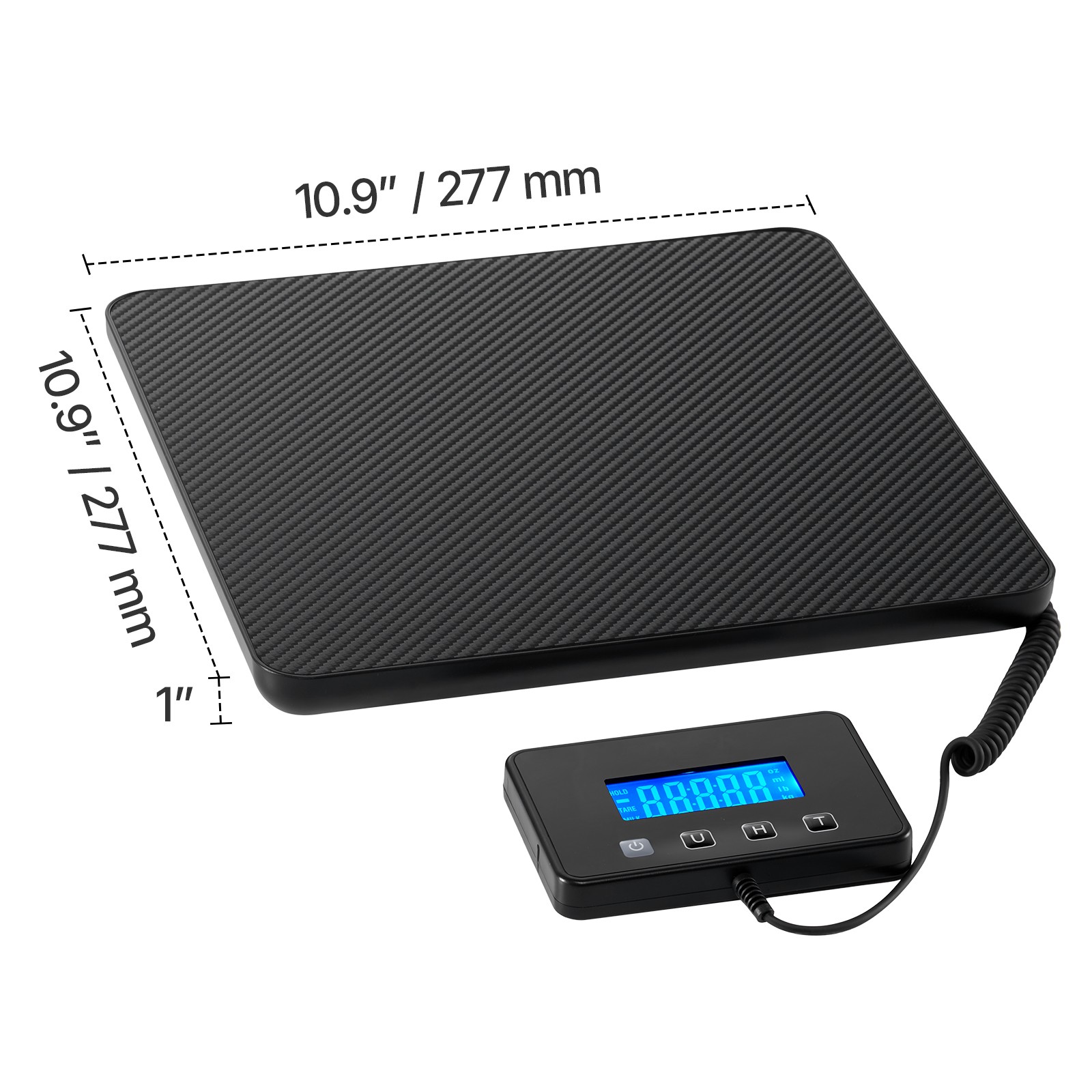 Uimoso 440 lbs Digital Shipping Scale with Dual Precision for Postal and Freight