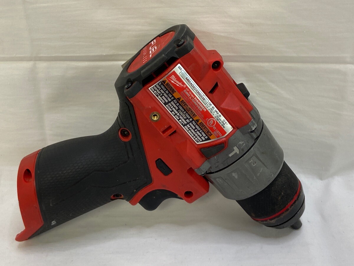 Milwaukee 3404-20 12V Fuel Cordless 1/2″ Hammer Drill/Driver (Bare T (TDW032534)