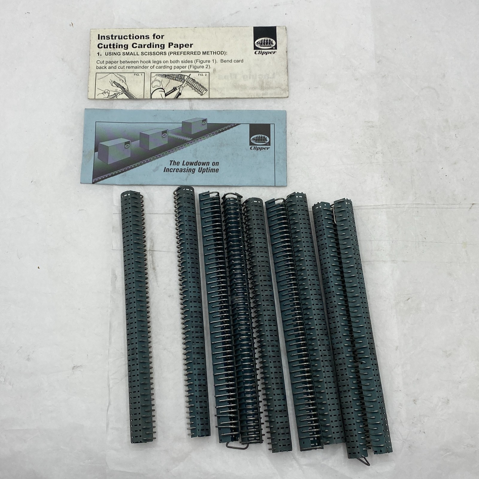 Clipper 02075 Belt Fasteners 1G-6-NY Galvanized 24-6″ (150mm) – Box of 9