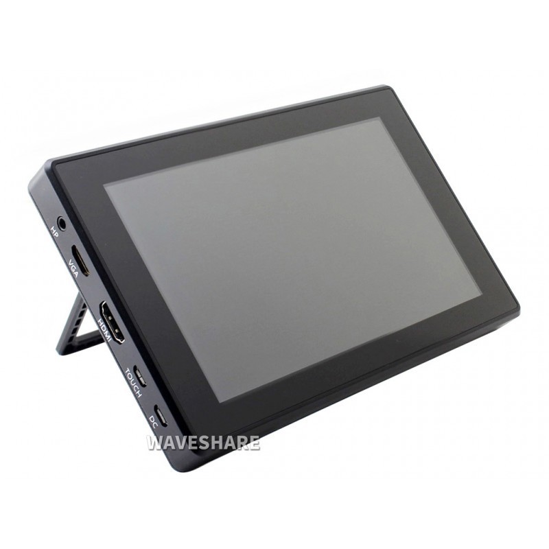 Waveshare 7-inch HDMI LCD Display Module Black with Case