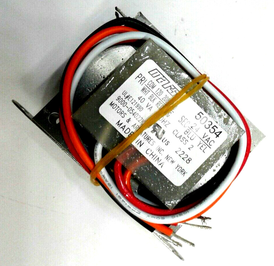 Mars 50354 40VA Control Transformer NEMA Class 2 120, 208, 240V 60Hz Foot Mount
