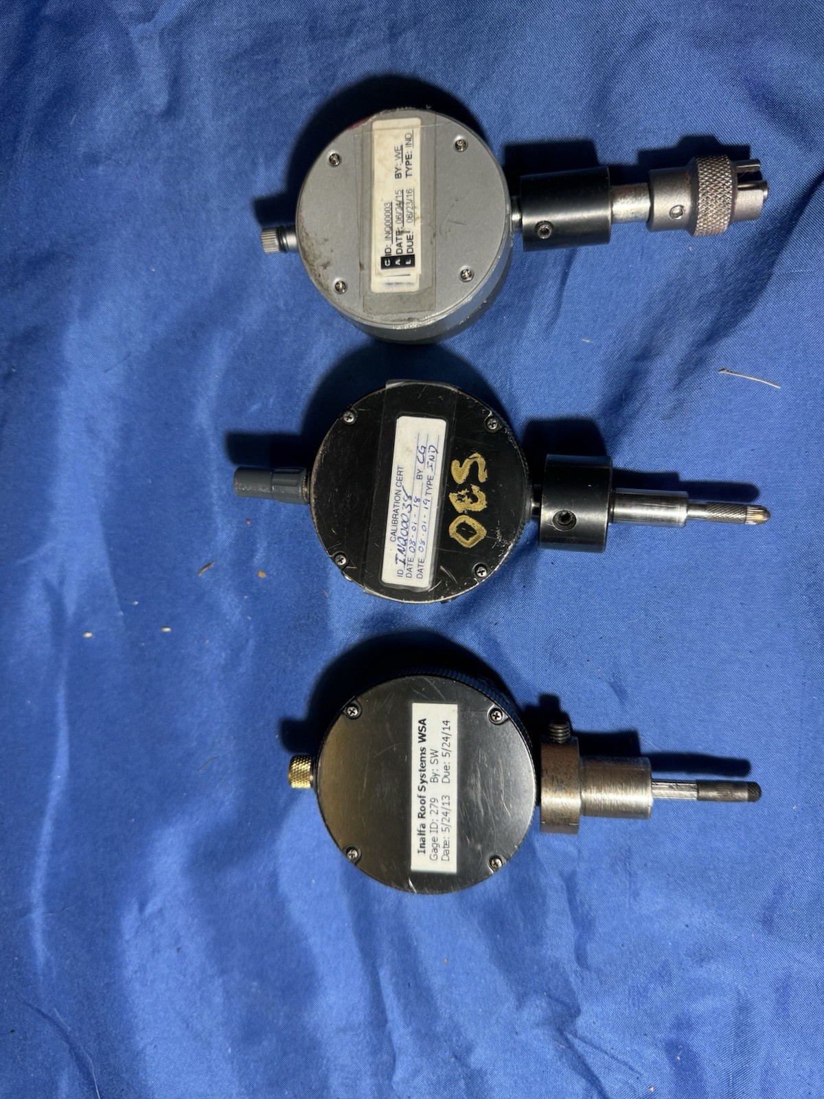 Lot Of Three FOR PARTMitutoyo 543-783B ABSOLUTE Digimatic Indicator ID-S 1012EXB