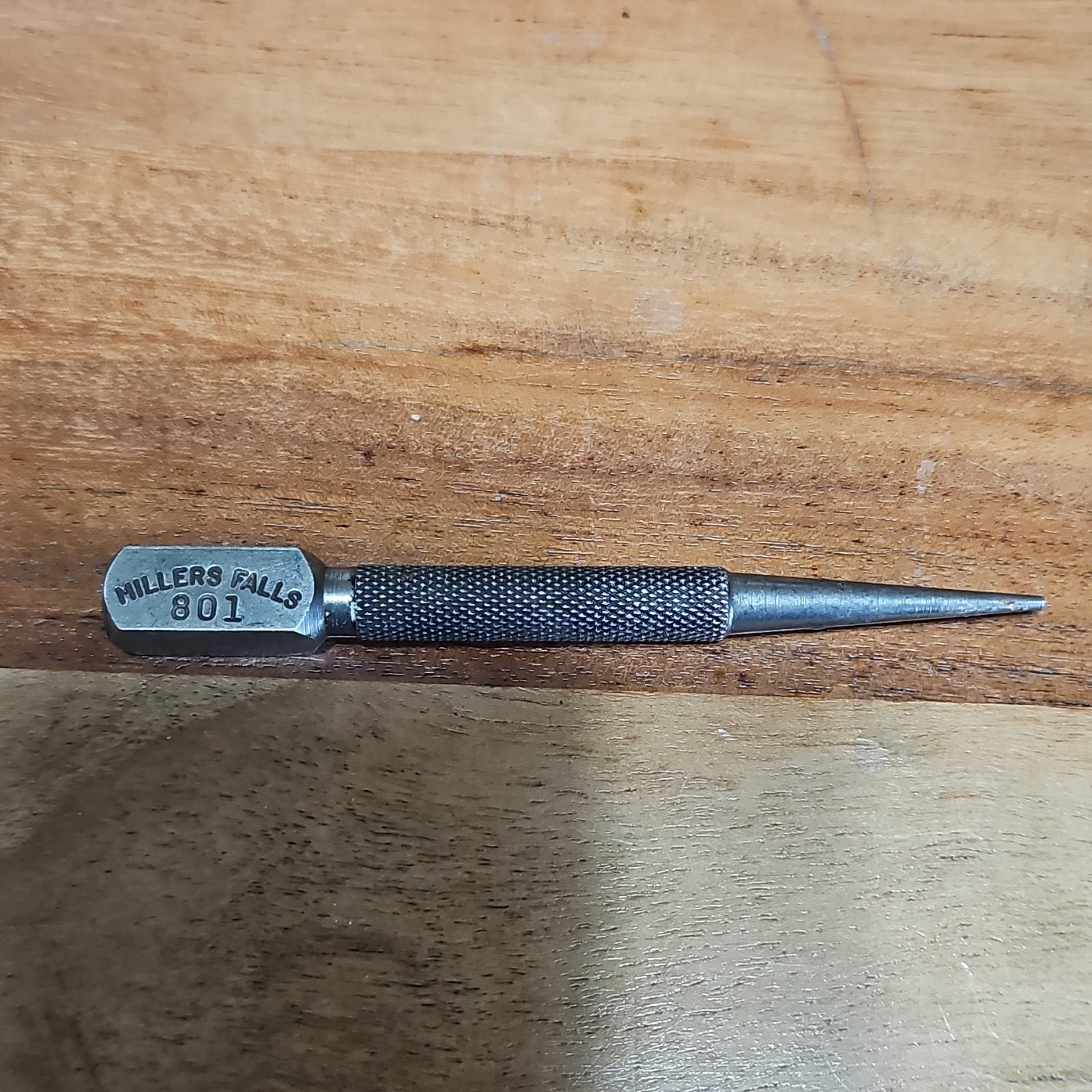 Millers Falls 801 Pin Punch 1/32 in Steel Metalworking Tool Made in USA
