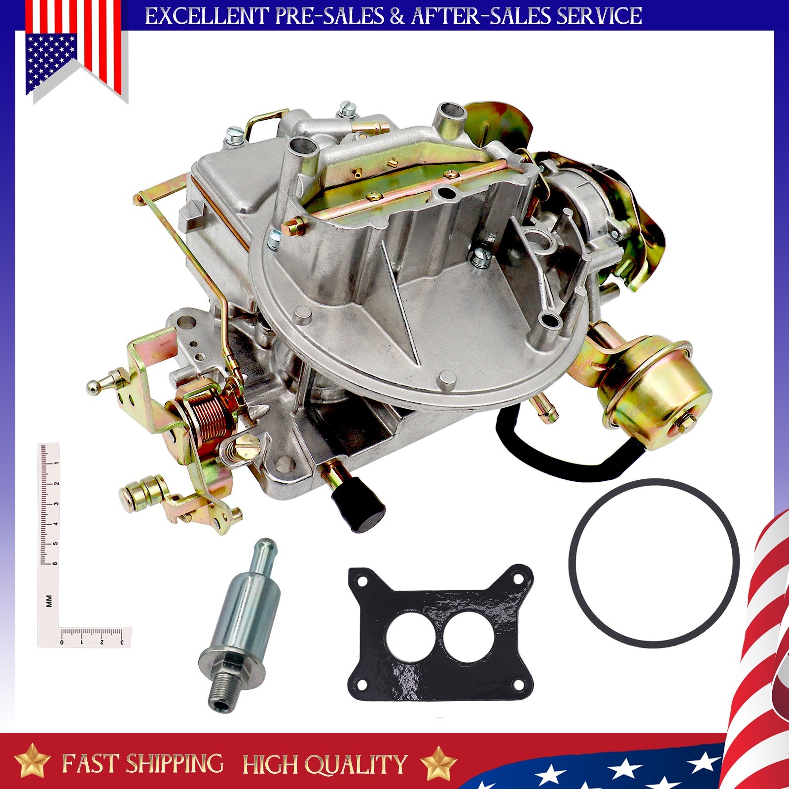 For Ford 400 302 351 Cu Jeep Engine 2150 Two 2 Barrel Carburetor Carb 2100 🔥