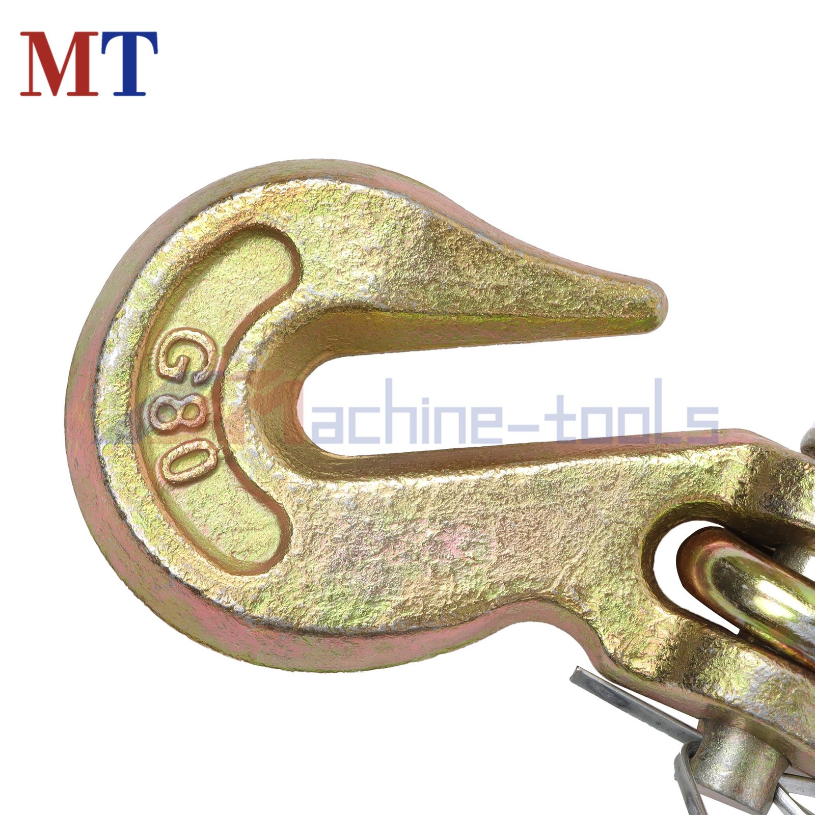 2 Pack G80 Transport Binder Chain 5/16in x10.3ft 4900lbs Safe Working Load