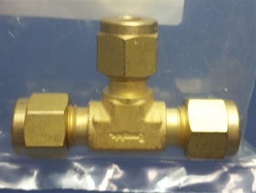 Agilent Technologies 0100-0088 Brass Tee 1/4″
