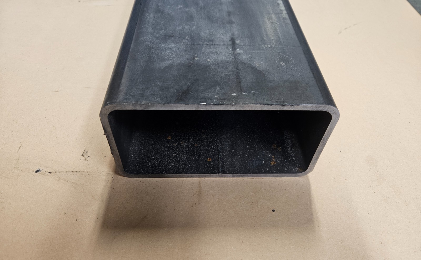 1/4″ Thick, 4″ x 8″ Steel Square Tube, x 18″ Long
