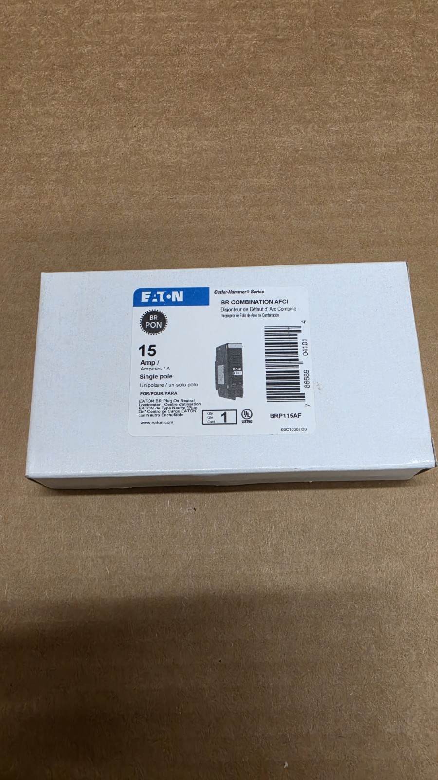 Eaton BRP115AF Nib