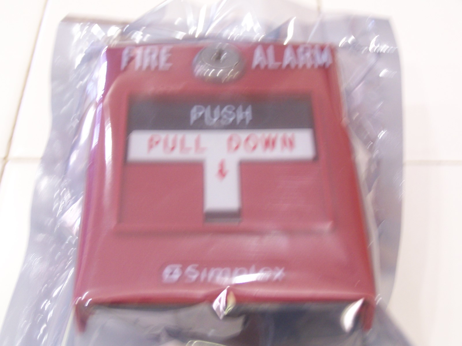 SIMPLEX 4099-9003 DUAL ACTION PULL STATION (40 AVAILABLE TO BID ON!, FREE SHIP!)