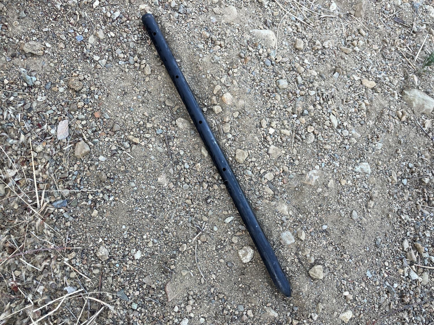 18″ Round Steel Concrete Form Stakes with Nail Holes – USA Made – Sandbaggy