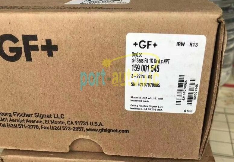 1PCS New +GF+ 3-2724-00 PH probe electrode 159001545