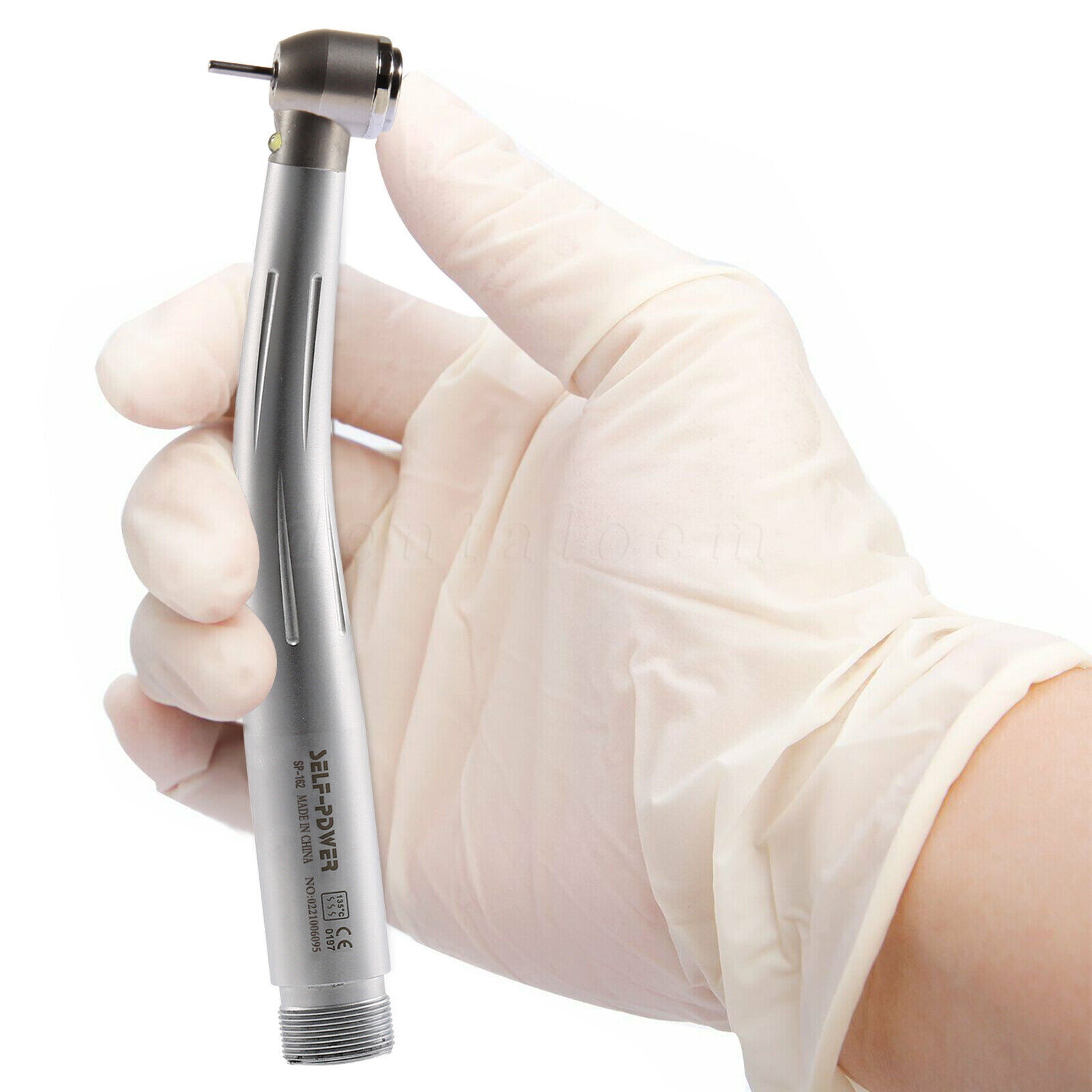 NSK Style Dental Fiber Optic LED High Speed Handpiece Turbine 2-Hole Self Power
