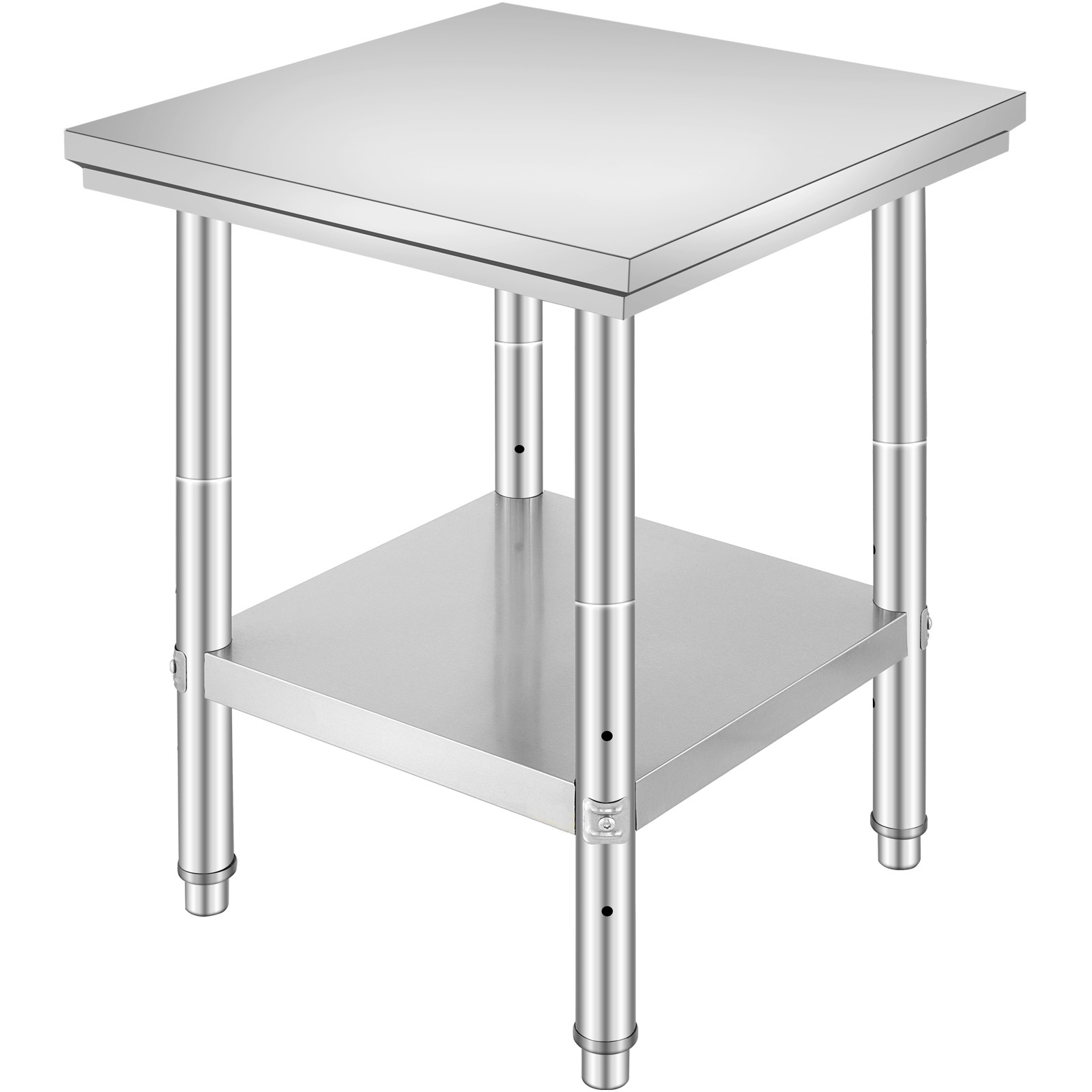 24″ x 24″ Stainless Steel Kitchen Work Table Commercial Kitchen Restaurant table