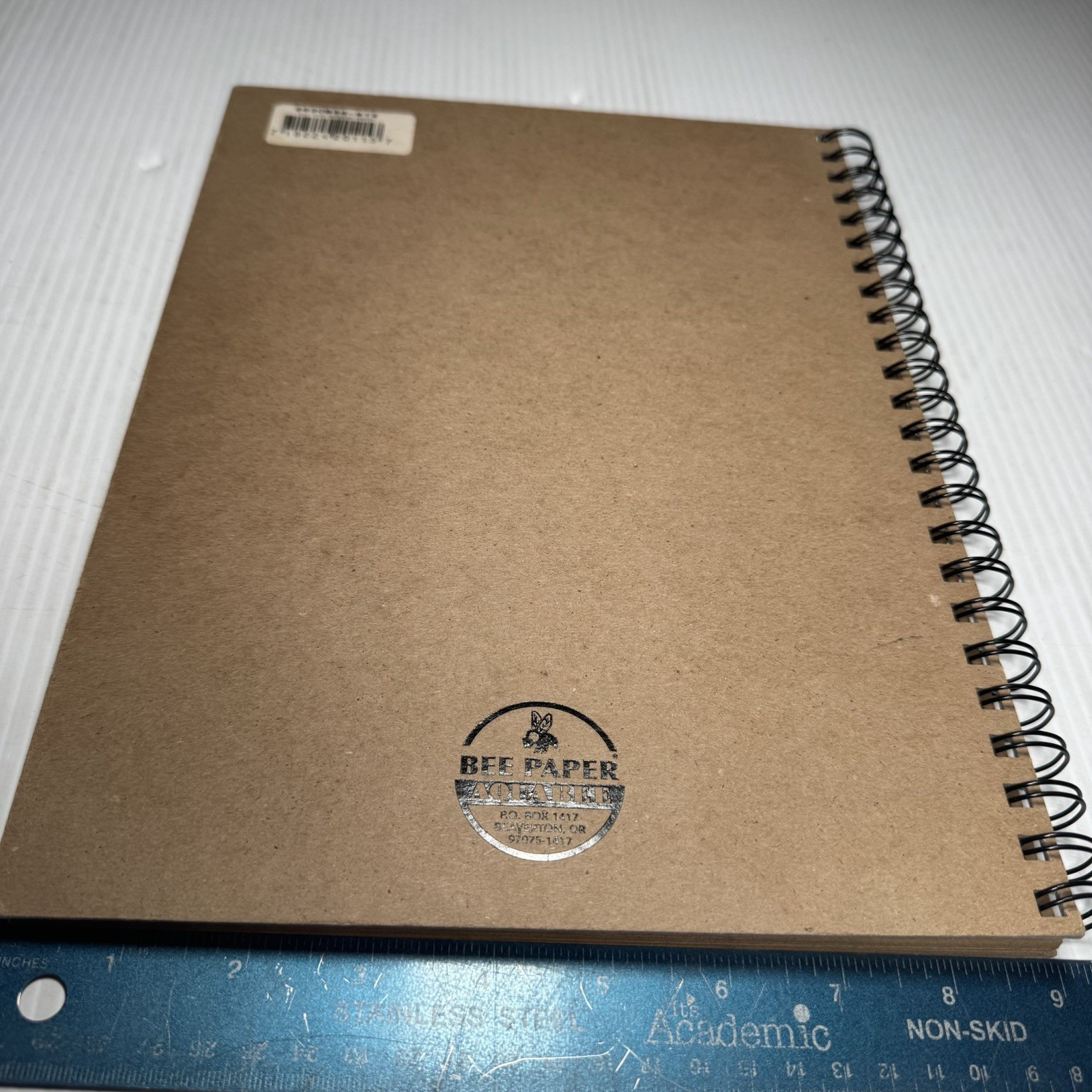 100% Recycled Bee Paper Blank Journal Or Sketch Book 9” x 12”