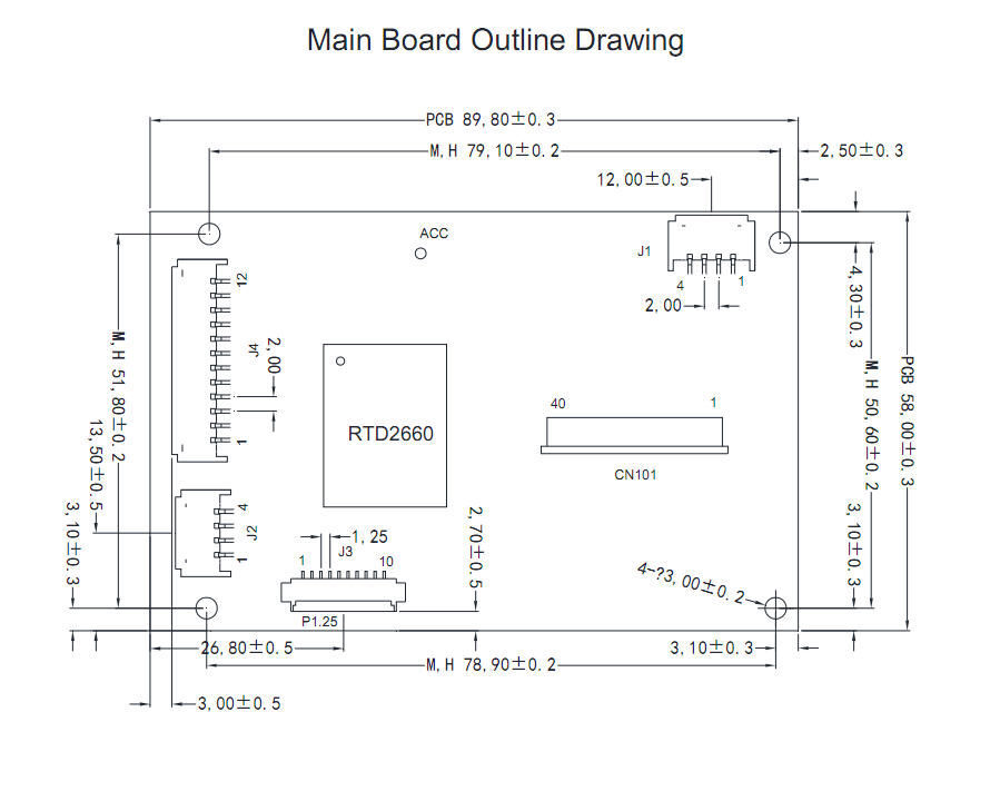 5″ IPS LCD Screen TFT Module,800X480 VGA Video AV Driver Board