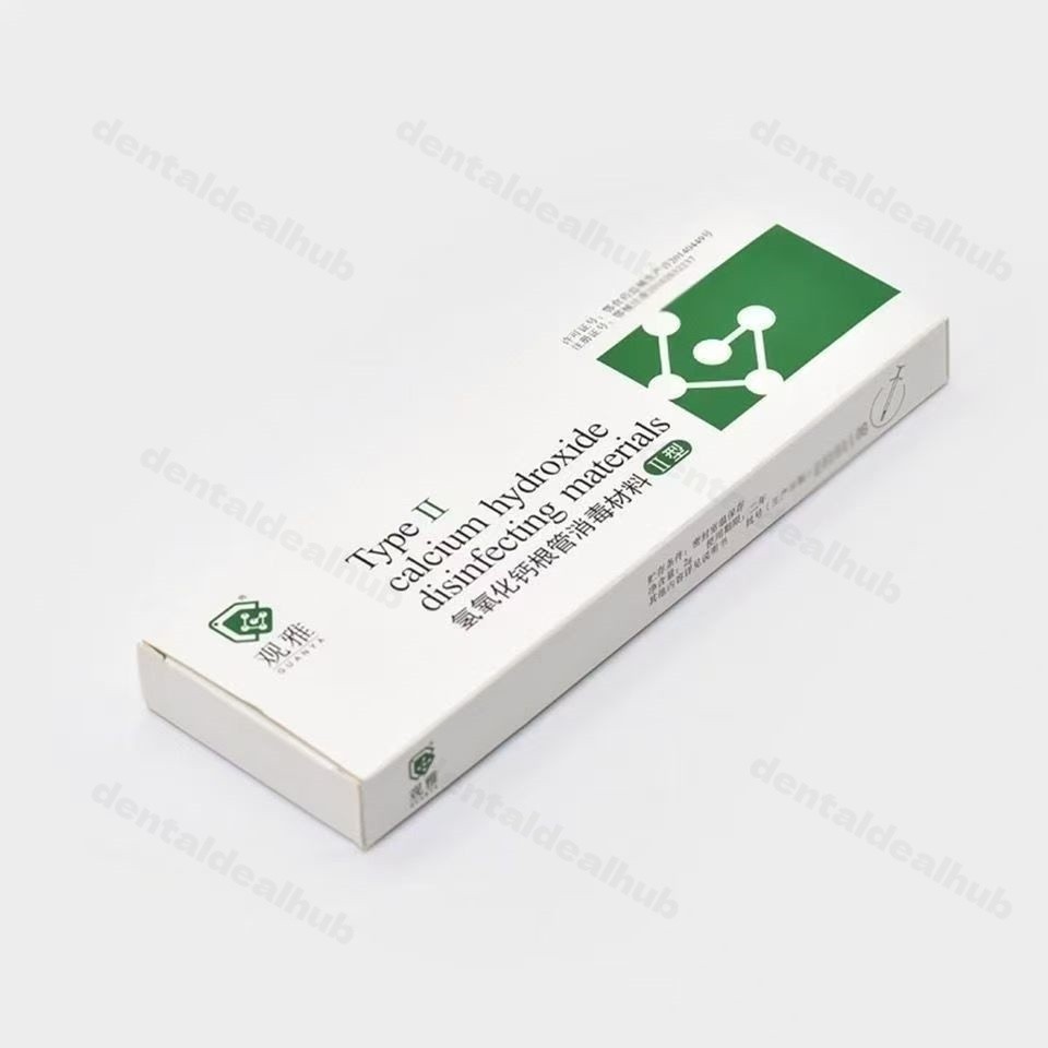 Guanya Calcium Hydroxide Root Canal Disinfectant 2g Paste II Iodoform