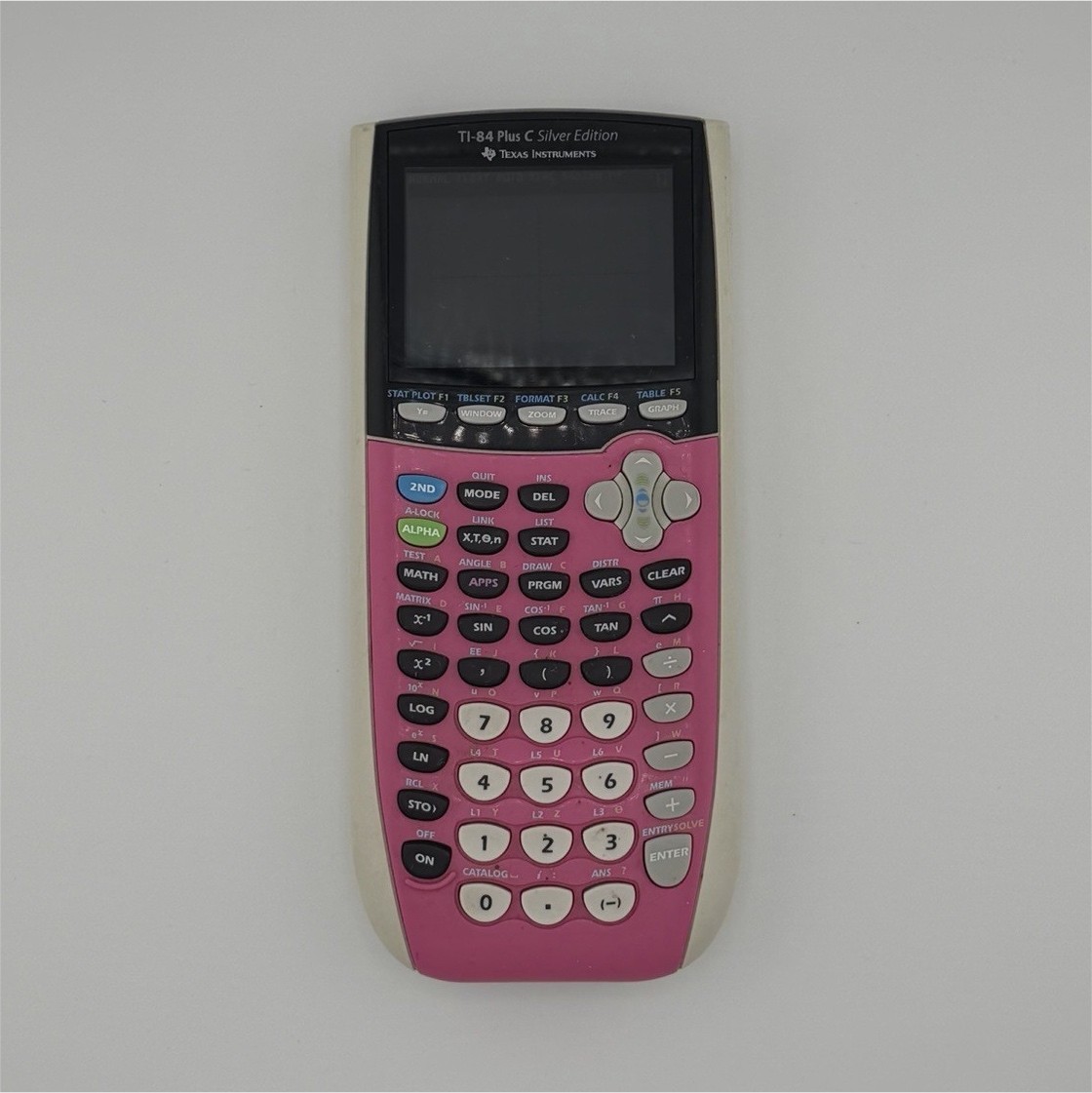 Texas Instruments TI-84 Plus C Silver Edition Pink Graphing LCD Battery
