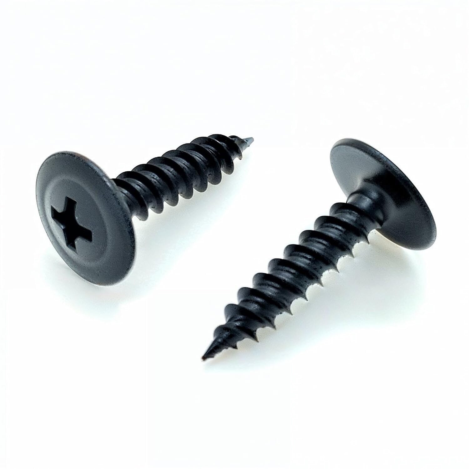 BCP Fasteners #8 x 3/4″ 100 Qty Phillips Black Mod Truss Head Screws (BCP1078)