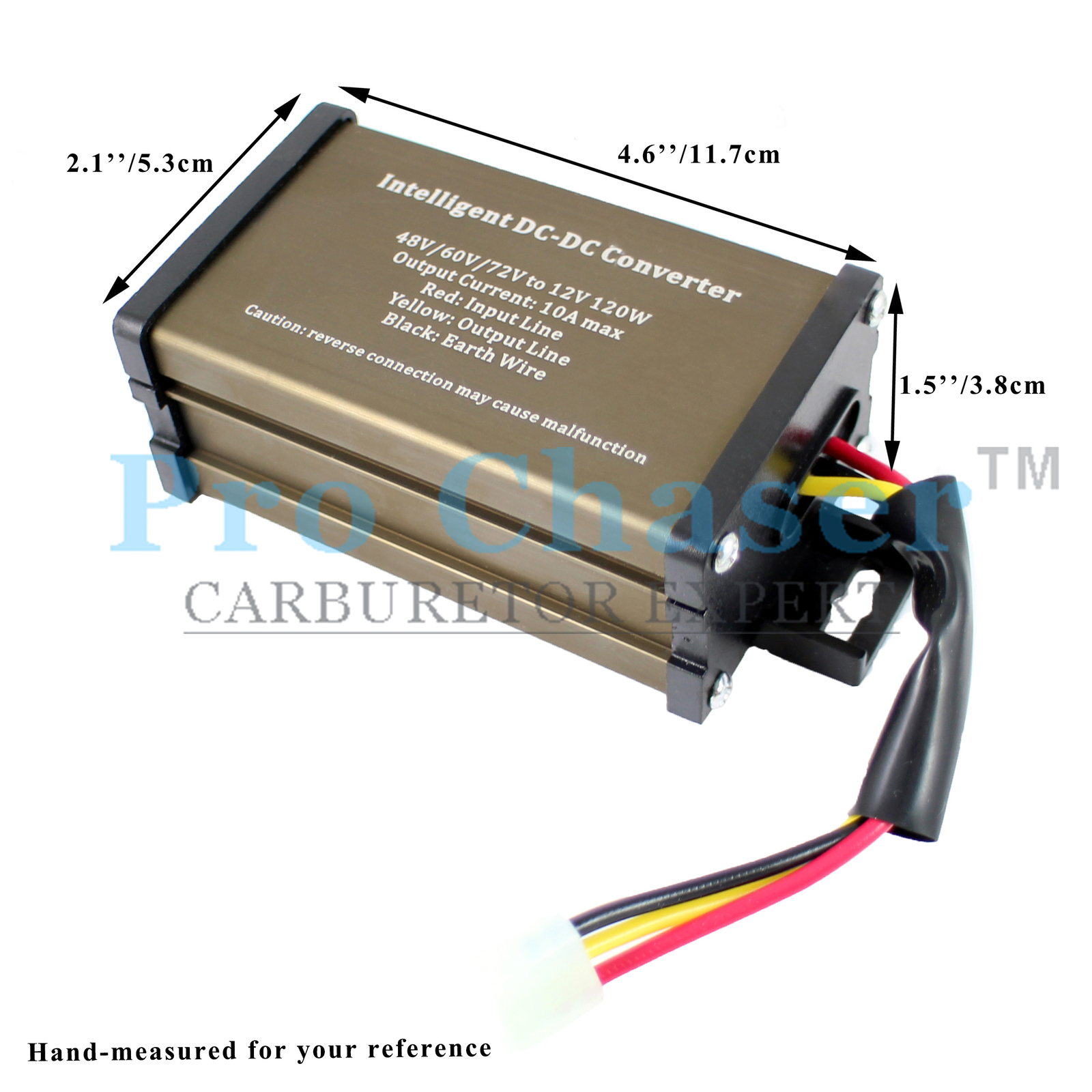 DC 48V 60V 72V to 12V 10A Converter for Electric Bicycle & Electric Motorcycle