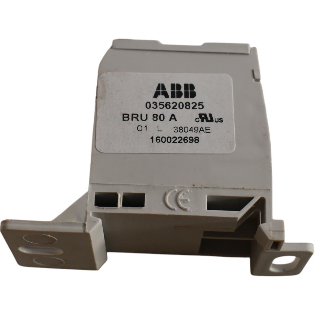 NEW ABB Entrelec 1SNA356208R2500 Distribution Block 80A 600V BRU80A