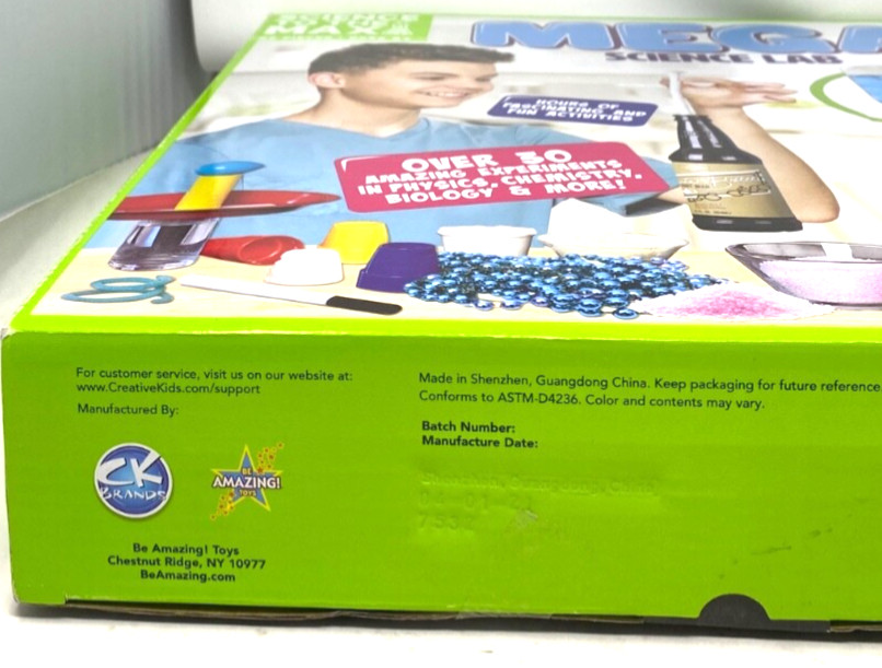 Science to The Max Mega Lab Educational Experiments in Physics, Chemistry & More