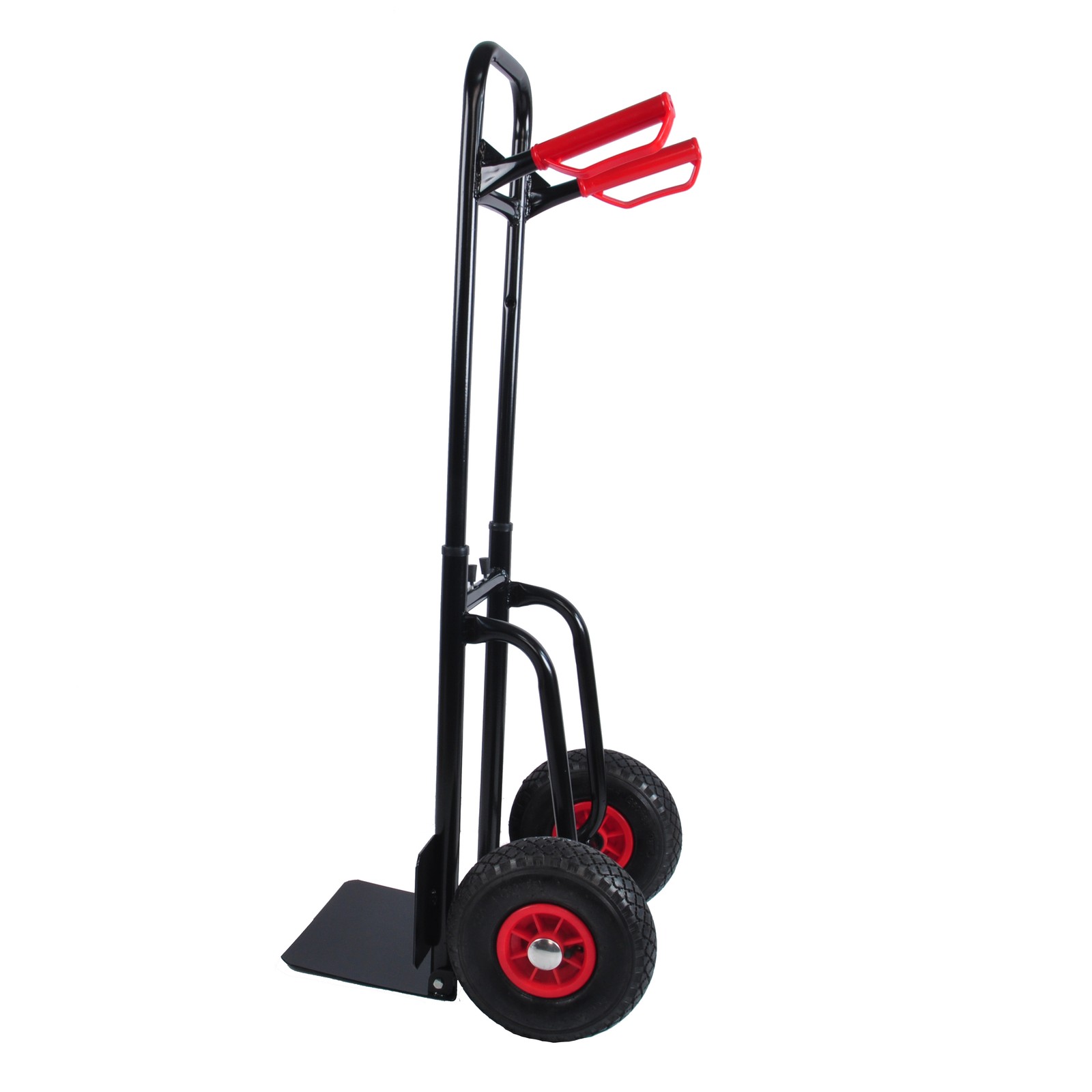 Manual truck with double handles 330 lb trolley for moving heavy platform truck