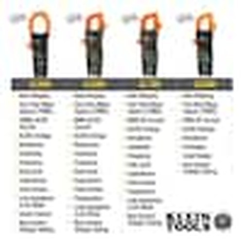 Klein Tools CL390 Digital Clamp Meter 400 Amp TRMS Auto-Ranging