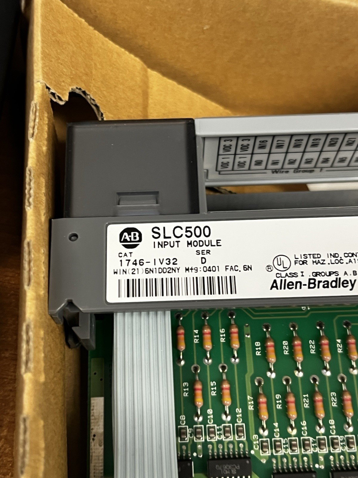 Allen-Bradley 1746-IV32 Series D SLC500 Input Module New Open Item