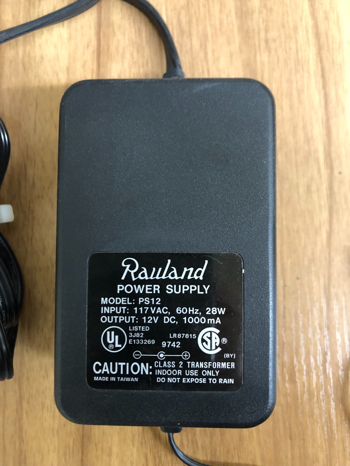 Rauland Borg PS12 Power Supply Adaptor