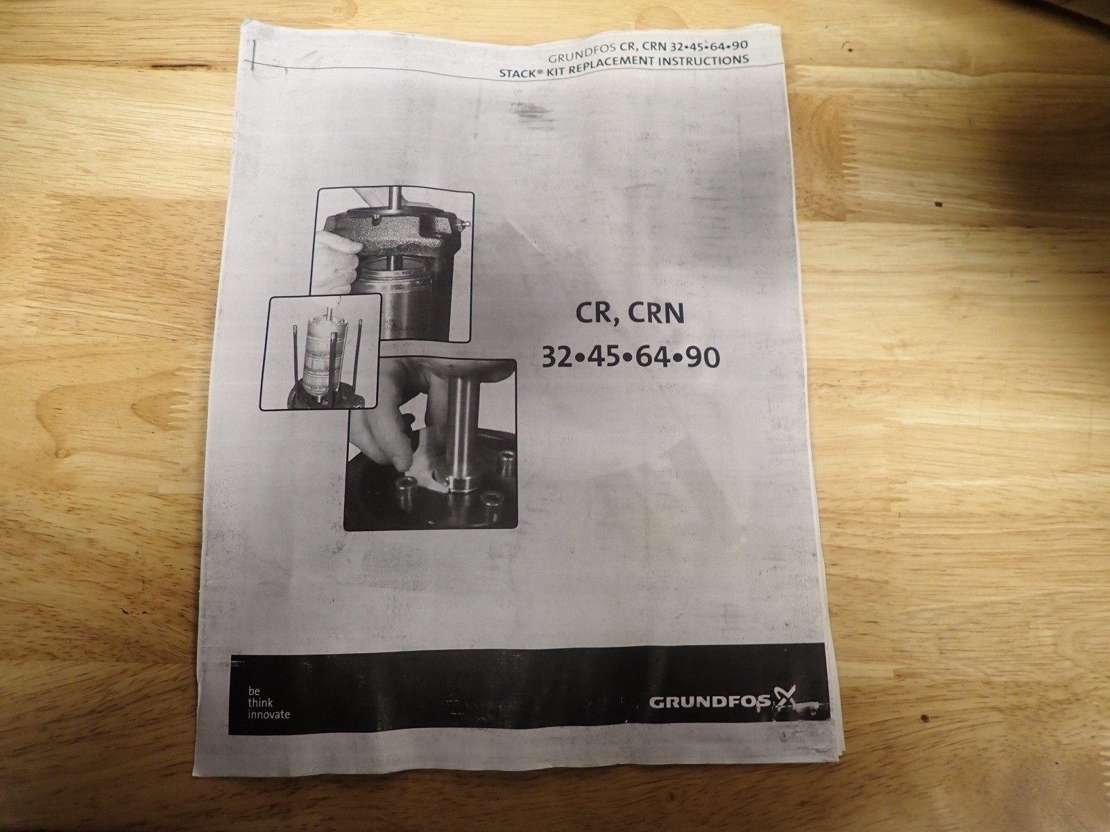 New Grundfos Chamber Stack Kit CR-32-6 Model B # 96416280 Pump