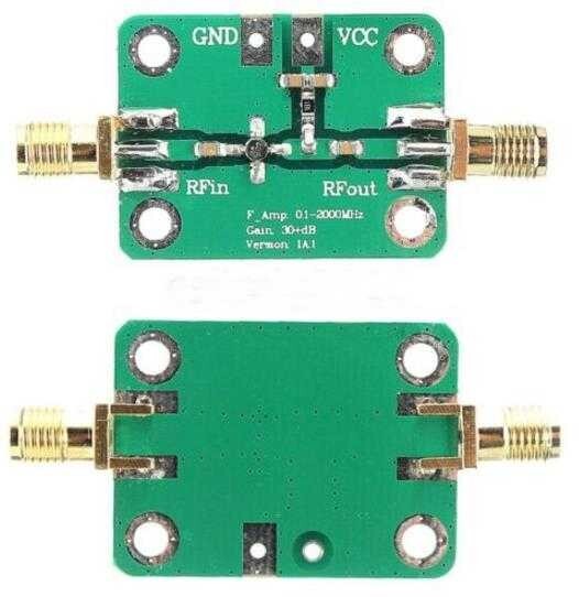0.1-2000MHz RF Amplifier 30dB low-noise LNA Broadband Module Receiver